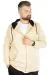 Erkek Sweatshirt Kapşonlu Zippered Basic 20543 Bej BEJ