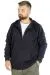 Erkek Sweatshirt Kapşonlu Zippered Basic 20543 Lacivert LACIVERT