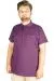 T-Shirt Polo Yaka Cepli Klasik 20550 Mor MOR