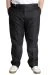 Big-Tall Men Fabric Pants Superior 21024 Black