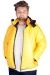 Big-Tall Men's Hooded Basic Jacket 21040 Yellow
