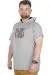 Büyük Beden T-Shirt Kapşonlu Paris 22174 Grimelanj GRI