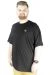 Big-Tall Men's Classic Polo Oversize T-Shirt 21189 Black