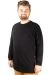 Big-Tall Men's Classic Polo T-Shirt Pique Embroidered 21191 Black