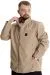 Big Size Mens Coat Waterproof Softshell 21232 Beige