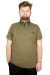 Big-Tall Men Classic Short Sleeve Polo T-Shirt Change Your Mode 21315 Khaki