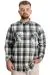 Big Size Mens Shirt with pocket lumberjack 21392 Dark Green