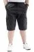 Big Size Mens Capri Cargo with pocket Beli Bağlamalı VALENCIA 21404 Antrasit
