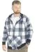 Big Tall Men s Lumberjack Sweat with Pocket 21574 Burgundy