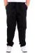 Big Size Mens Gabardinee Straight Leg Jogger EVEREST 21929 Black