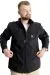 Büyük Beden Erkek Mont Waterproof Softshell 21232 Siyah SIYAH