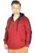 Büyük Beden Erkek Sweatshirt Arm Strap 21503 Bordo BORDO