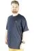 Büyük Beden Oversize Tshirt BisYaka Choose Your Mode 21189 Lacivert LACIVERT