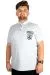 Büyük Beden T-shirt Polo Absolute Freedom 21321 Mavi MAVI