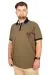 Büyük Beden T-shirt Polo Athletic 21318 Haki HAKI