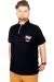 Büyük Beden T-shirt Polo Athletic 21318 Siyah SIYAH