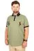 Büyük Beden T-shirt Polo Better Mode 21310 Yeşil YESIL