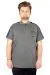 Büyük Beden T-shirt Polo Change 21334 Antramelanj FUME
