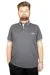 Büyük Beden T-shirt Polo  Lapointe  21320 Füme FUME