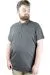 Büyük Beden T shirt Polo Likralı Süprem Nakış 21554 Antrasit ANTRASIT
