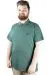Büyük Beden T shirt Polo Likralı Süprem Nakış 21554 Nefti NEFTI
