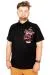 Büyük Beden T-shirt Polo Sea Voyage 21322 Siyah SIYAH
