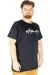 Büyük Beden Tshirt Bisiklet Yaka Authentic 21191 Lacivert LACIVERT