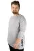 Büyük Beden Tshirt Bisiklet Yaka Glory 21193 Grimelanj  GRI