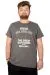 Büyük Beden Tshirt Bisiklet Yaka Outdoor 21110 Antramelanj ANTRASIT
