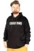 Erkek Sweat Kapsonlu Embroidery Offmode 21502 Siyah SIYAH