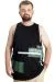 Big Size Mens Tshirt  Active 22131 Black