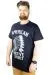 Erkek T shirt Bis Yaka Baskılı Native Spirit 22140 Lacivert LACIVERT