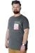 Büyük Beden T-Shirt Baskılı Future 22154 Anramelanj ANTRASIT