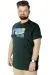 Büyük Beden Tshirt Baskılı Night 22156 Nefti ANTRASIT