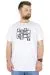 Büyük Beden T-Shirt Bisiklet Yaka Complex City 22170 Beyaz BEYAZ