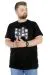 Büyük Beden T-Shirt Bisiklet Yaka Complex City 22170 Siyah SIYAH
