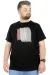Büyük Beden T-Shirt Bisiklet Yaka Reviewing 22171 Siyah SIYAH