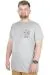 Büyük Beden T-Shirt Bisiklet Yaka Work 22179 Grimelanj GRI