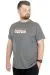 Büyük Beden T-Shirt Bis Yaka Culture 22191 Antramelanj ANTRASIT