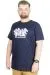 Büyük Beden T-Shirt Bis Yaka Man Official 22192 Lacivert LACIVERT