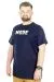 Büyük Beden T-Shirt Bis Yaka Mode 22196 Lacivert LACIVERT