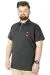 Erkek T-Shirt Polo Florida 22303 Antrasit ANTRASIT