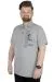 Büyük Beden T-Shirt Polo Surfing 22328 Grimelanj GRI