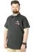 Büyük Beden T-Shirt Polo 08 Meeting 22329 Antrasit ANTRASIT