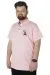 Büyük Beden T-Shirt Polo 3 Crown 22331 Somon SOMON
