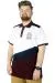 Men s T shirt Polo Collar Team Pursuit 22335 White
