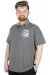 Büyük Beden T-Shirt Polo Skipper Crew 22341 Antramelanj ANTRASIT