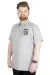 Büyük Beden T-Shirt Polo Skipper Crew 22341 Grimelanj GRI