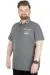 Büyük Beden T-Shirt Polo MD500E 22342 Antramelanj ANTRASIT