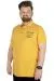 Büyük Beden T-Shirt Polo MD500E 22342 Hardal HARDAL